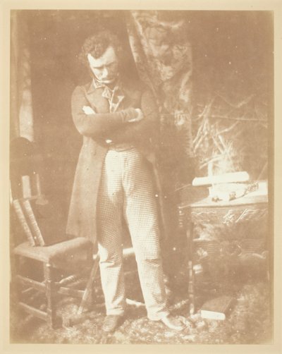 Mr. Robertson, Sub-Editor of The Witness by Hill and Adamson
