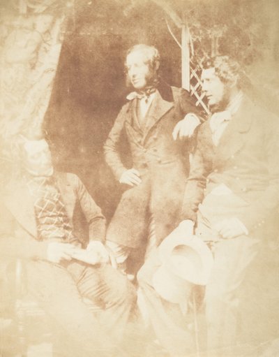 Ogilvie Fairly, Capt. Hamilton, and Gilmore, 1843-47 by Hill and Adamson