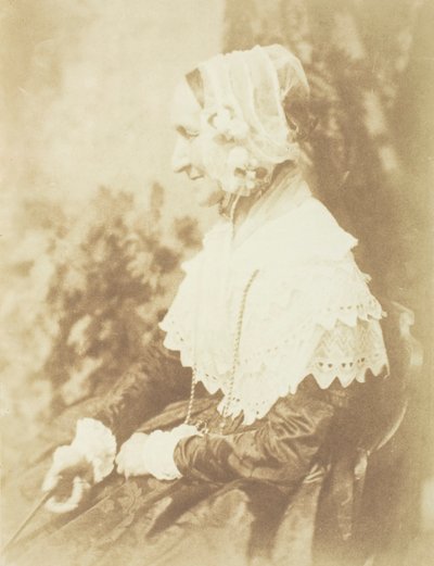 Portrait of Mrs. Rigby, 1844 by Hill and Adamson