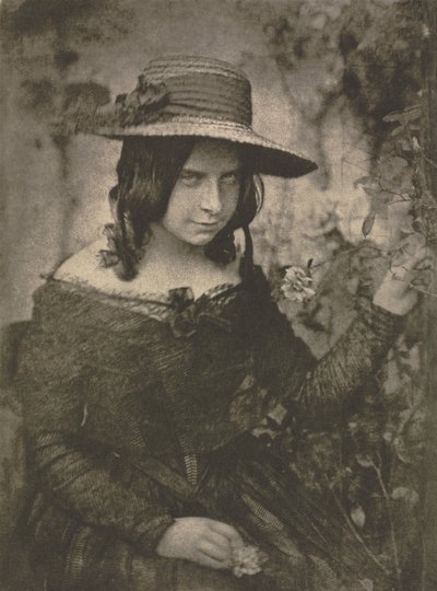 Camera Work: Girl in Straw Hat, 1912 by David Octavius Hill, Robert Adamson