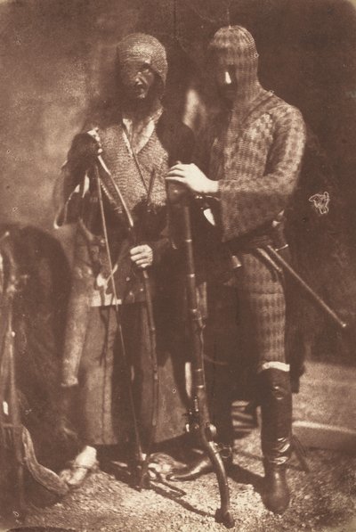 Afghan or Circassian Armour by David Octavius Hill and Robert Adamson