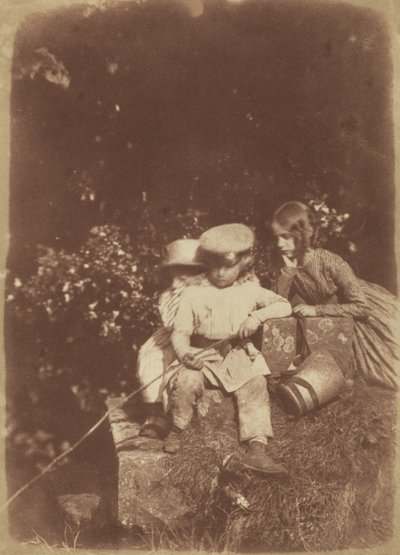 At the Minnow Pool by David Octavius Hill and Robert Adamson