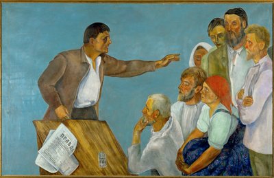 Agitator by David Petrovich Shterenberg