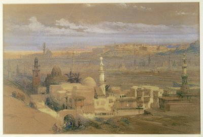 A View of Cairo by David Roberts