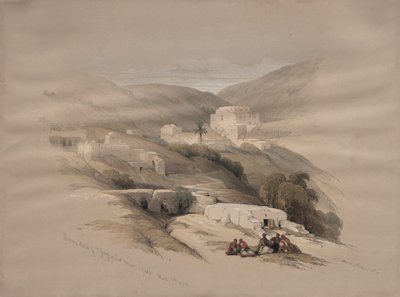 Christian Church of St. George at Ludd, Ancient Lydda by David Roberts