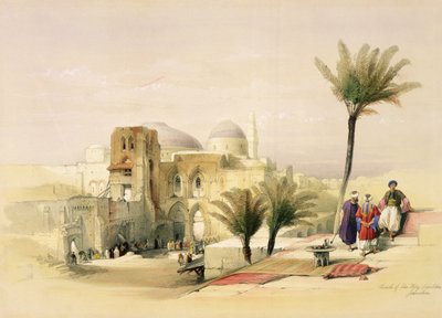 Church of the Holy Sepulchre, Jerusalem by David Roberts