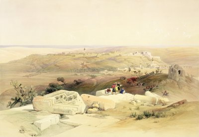 Gaza, March 21st 1839, Plate 59 from Volume II of 