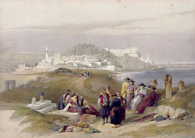 Jaffa, Ancient Joppa, April 16th 1839, Plate 61 from Volume II of 