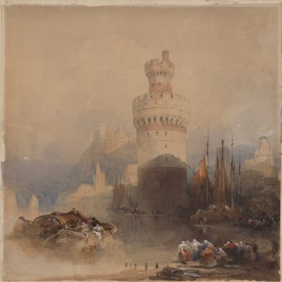 Oberwesel on the Rhine by David Roberts