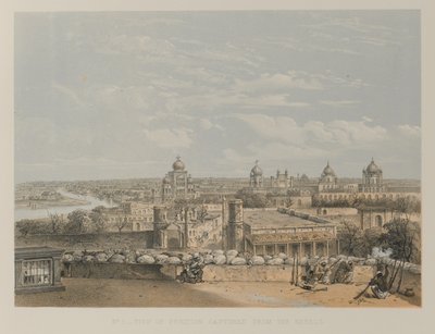 View of Position captured from the Rebels, Lucknow by David Scott Lieutenant Colonel (after) Dodgson