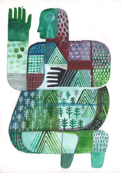 Bodies of Land and Water 3, 2023 by David Shillinglaw