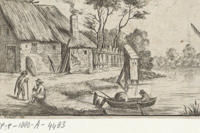 Landscape with Farm and Water by David Teniers (II)