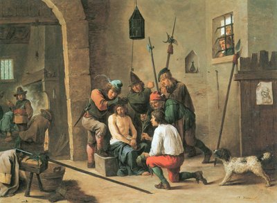 The Crowning with Thorns by David Teniers the Younger