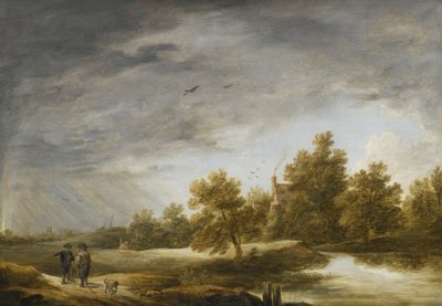 River Landscape with Rainbow by David Teniers the Younger