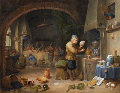 The Alchemist by David Teniers the Younger
