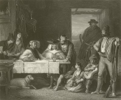 A Guerilla Council of War by David Wilkie