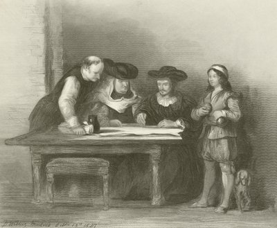 Columbus at the Convent of La Rabida by David Wilkie