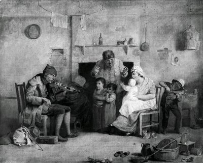 The Blind Fiddler by David Wilkie