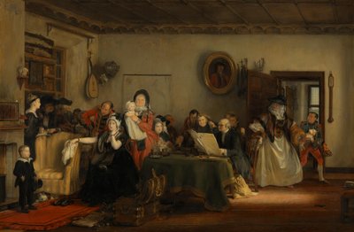 The Reading of the Will by David Wilkie
