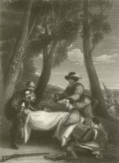 The Death of Sir Philip Sidney by David Wilkie