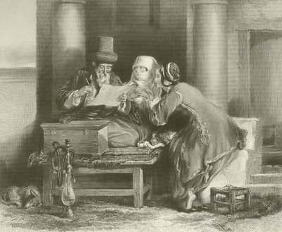The Turkish Letter Writer by David Wilkie