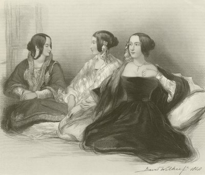 Three Greek Sisters at Therapia by David Wilkie