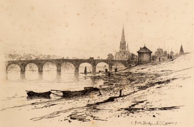 Perth Bridge by David Young Cameron