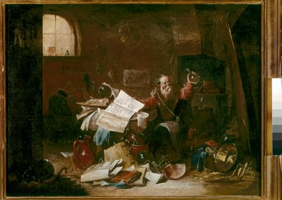 The Alchemist by David the Younger (attr. to) Teniers