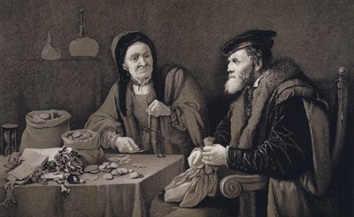 The Misers by David Teniers the Younger