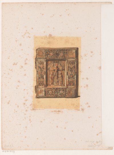 Book Cover, 12th Century by David van der Kellen