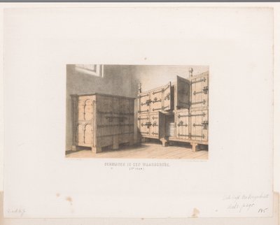 Cabinets, 12th Century (Shrines in a Wardrobe) by David van der Kellen