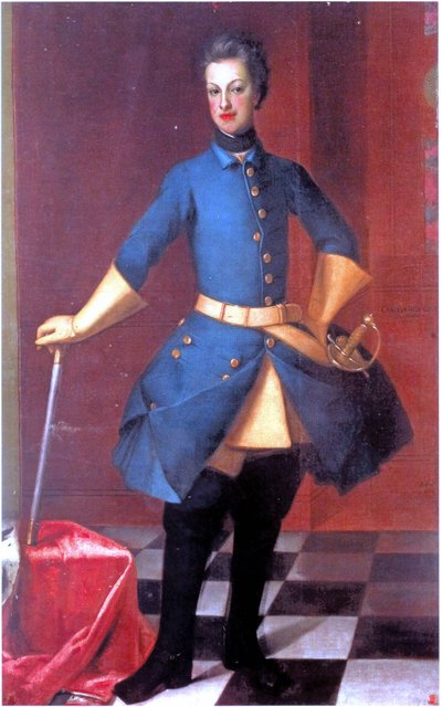 Portrait of Charles Frederick of Holstein-Gottorp (1700–1739) by David von Krafft