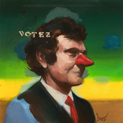 Marcel Broodthaers 19 (Votez), 2023 by Davis Lisboa