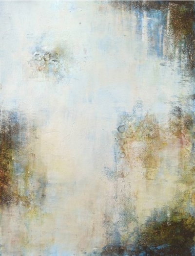 Ethereal Misty Landscape by Deb Chaney