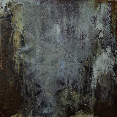 Geometric Grunge Texture by Deb Chaney