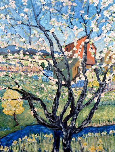 Cherry Blossom View, 2020 by Deborah Eve Alastra