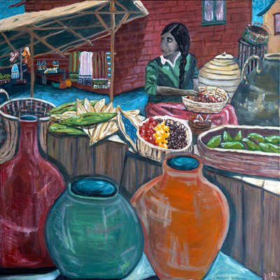 Mercado, 2023 by Deborah Eve Alastra