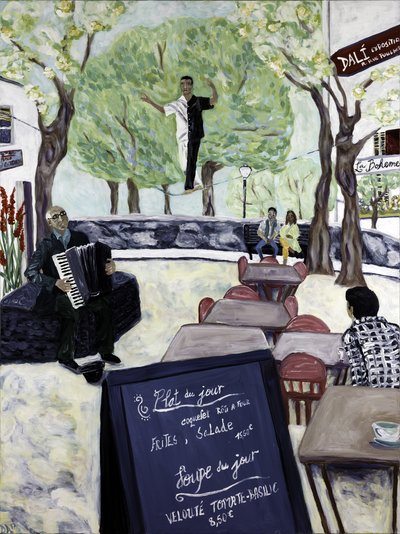 Montmartre, 2017 by Deborah Eve Alastra