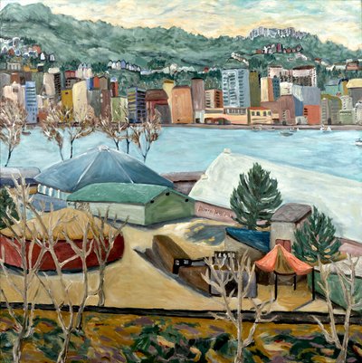 Oaks Winter View, 2019 by Deborah Eve Alastra