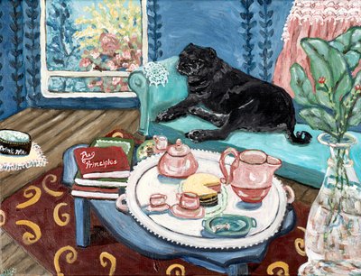 Pug Principles, 2024 by Deborah Eve Alastra