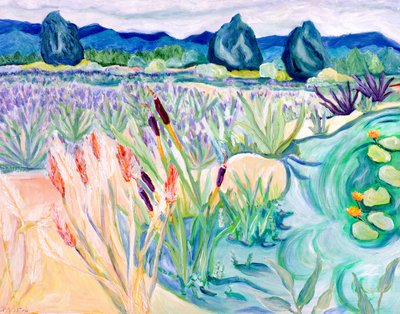 Sauvie Landscape, 2015 by Deborah Eve Alastra