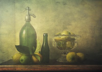 Vintage Citrus Still Life by Deborah Gugeri