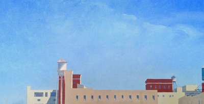 Brooklyn View Across Washington Street by Deborah Stevenson
