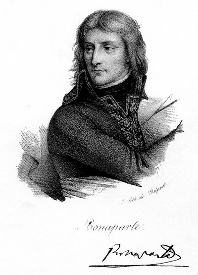 Napoleon Bonaparte as a Young Man by Delpech