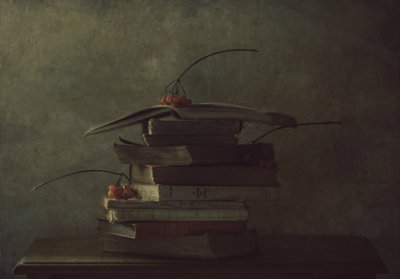 Autumn Books and Berries by Delphine Devos