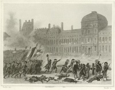 10 August 1792 by Denis Auguste Marie Raffet