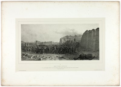 Assault and Capture of Bastion No. 6, from Souvenirs d