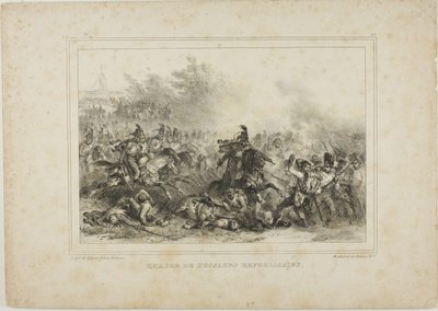 Charge of the Republican Hussards by Denis Auguste Marie Raffet