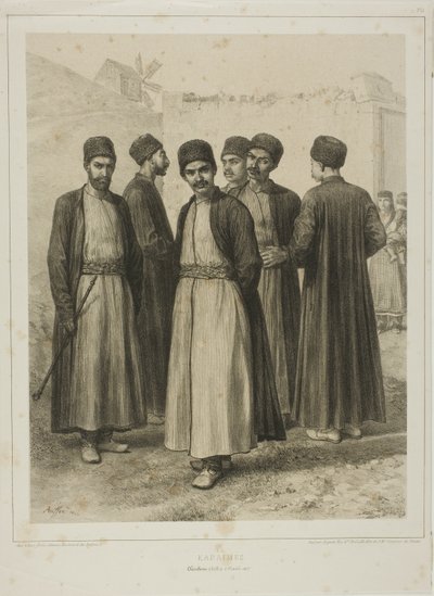 Karaimes, Théodosie, Kaffa, 1 October 1837 by Denis Auguste Marie Raffet