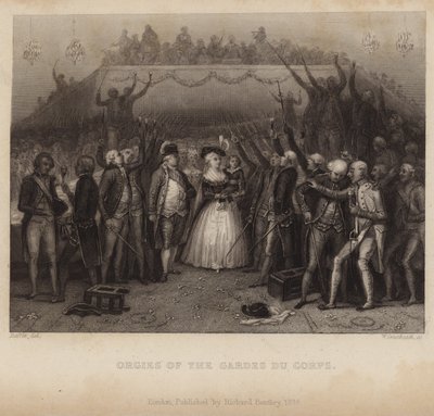 Orgies of the Gardes du Corps by Denis Auguste Marie Raffet
